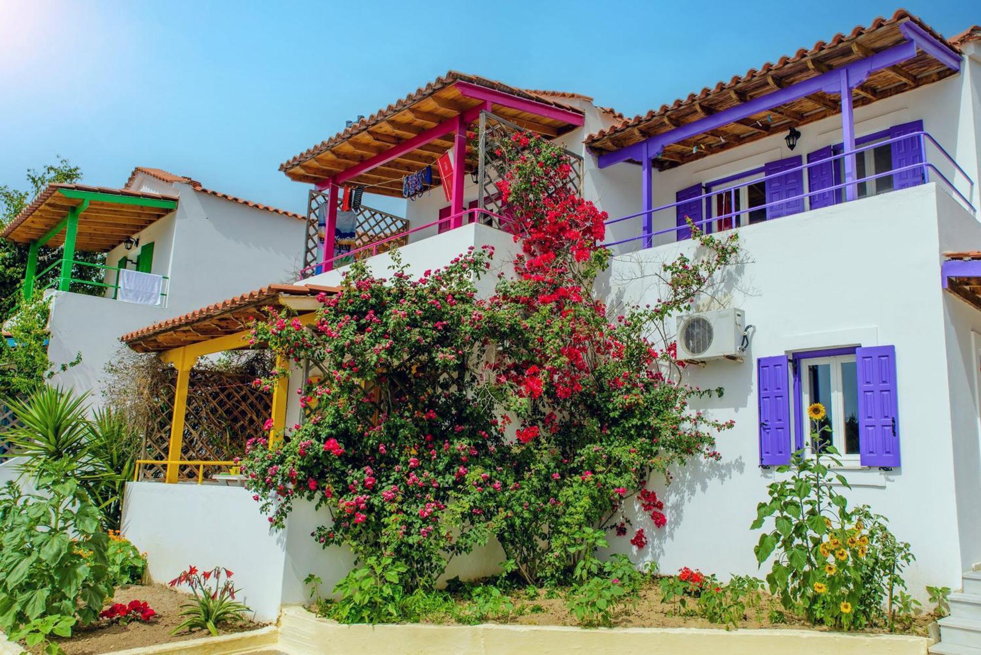 Sunflowers Apartments&Studios Marathókampos Exterior foto